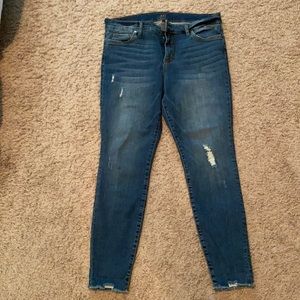KUT denim Ankle Skinny, size 12